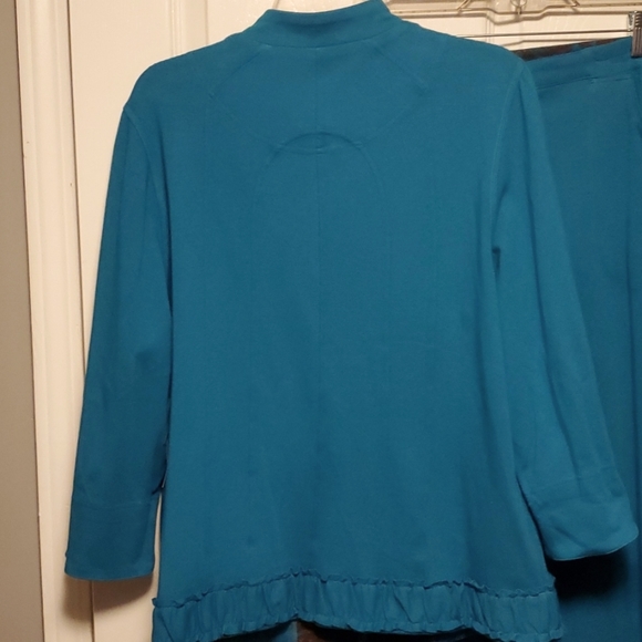 Vincente Ruffled Front Pantsuit - Picture 4 of 9